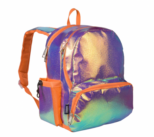 Orange Shimmer Backpack - 17"
