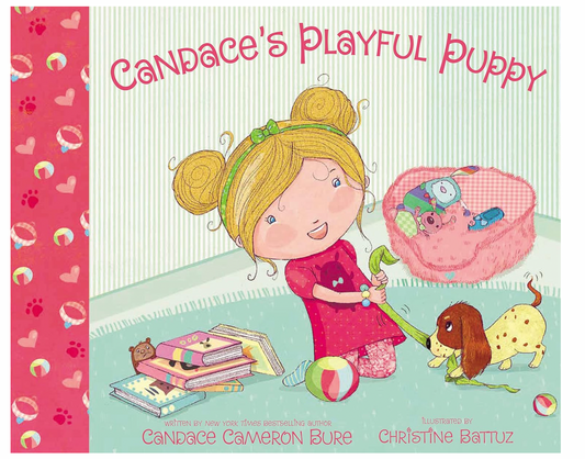 Candace's Playful Puppy Book