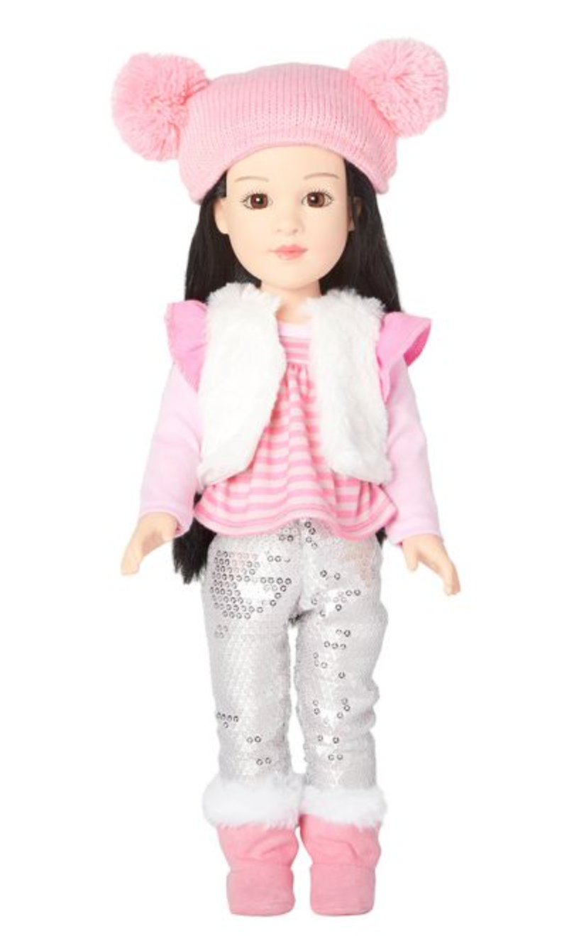 Winter Carnival Doll Outfit Set