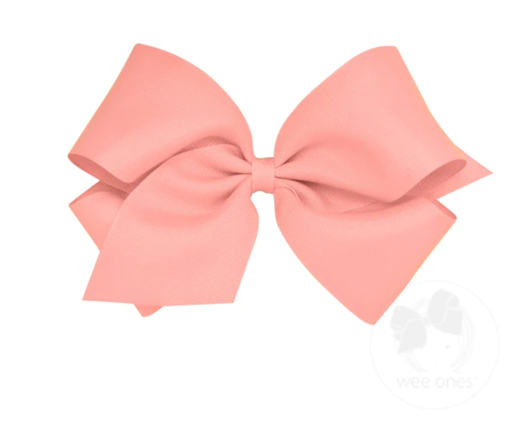Pink Grosgrain Bows