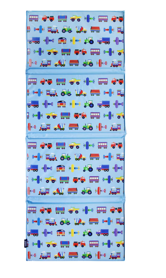 Trains, Planes, & Trucks Vinyl Nap Mat