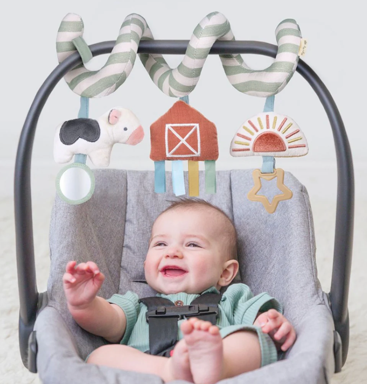 Spiral Car Seat Activity Toy