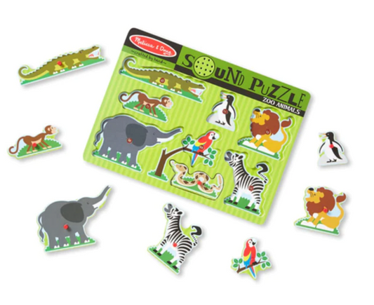 Zoo Animals Sound Puzzle