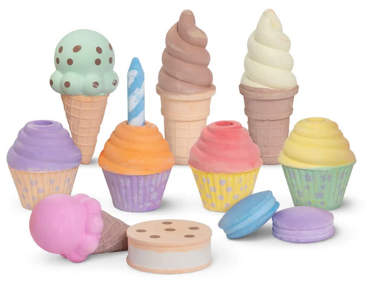 Ice Cream & Cake Chalk Set