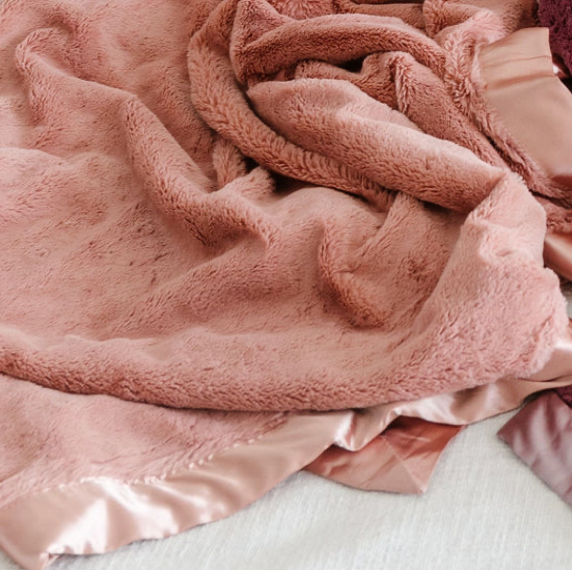Satin Border Receiving Blanket