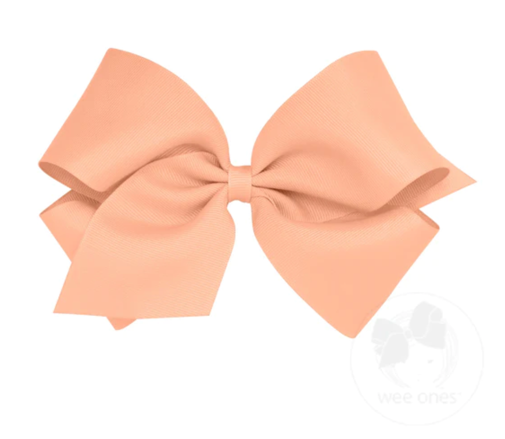 Pink Grosgrain Bows