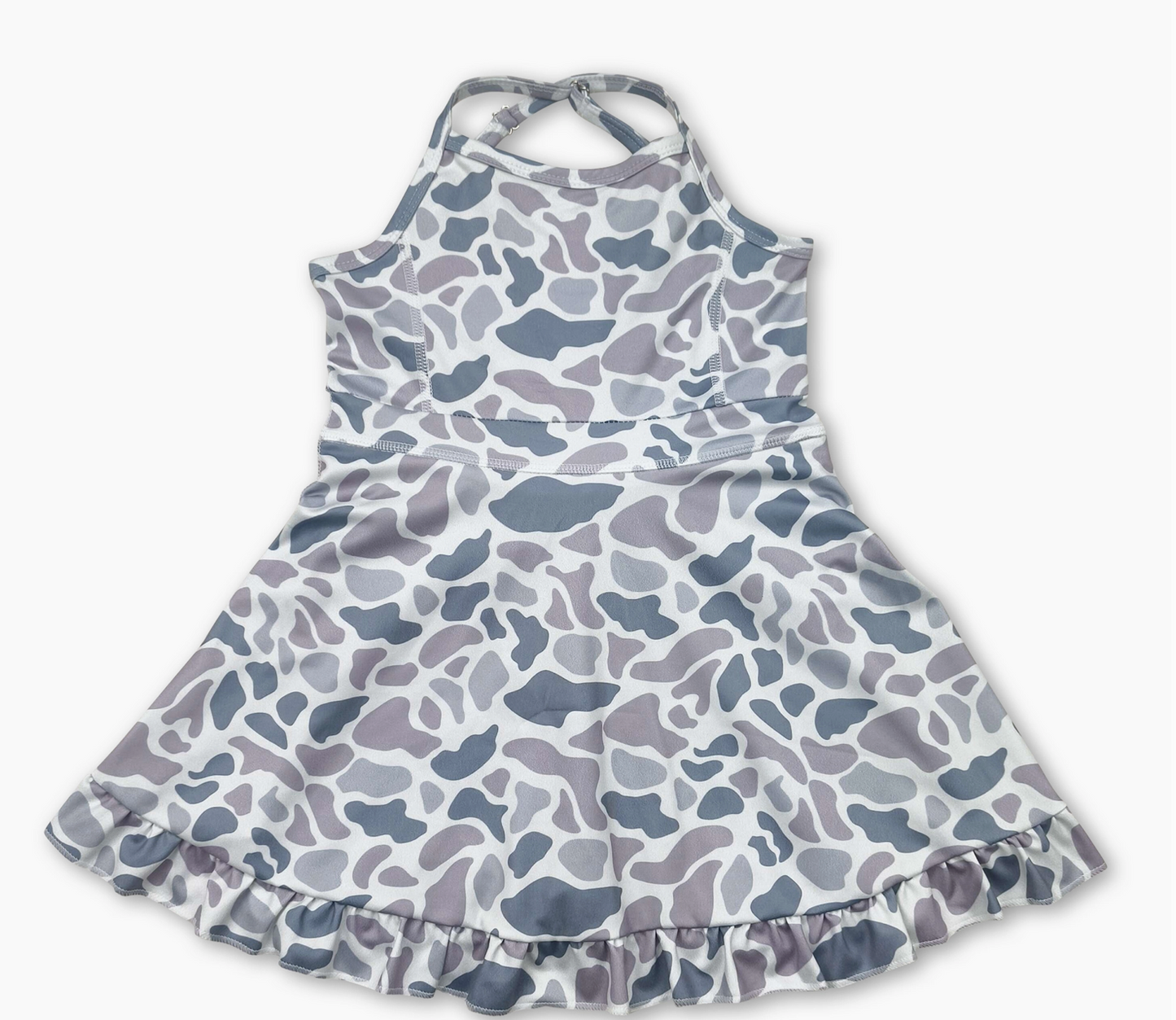 Grey Camo Athletic Dress