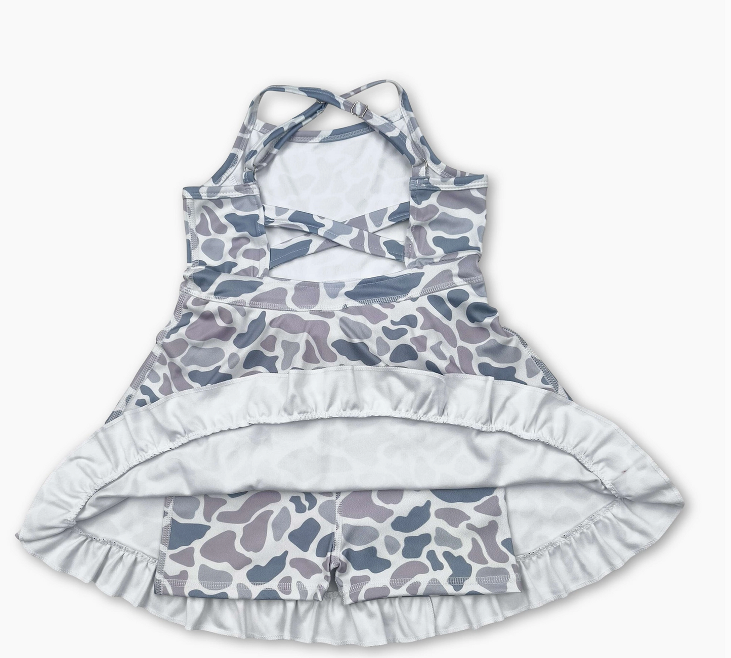 Grey Camo Athletic Dress