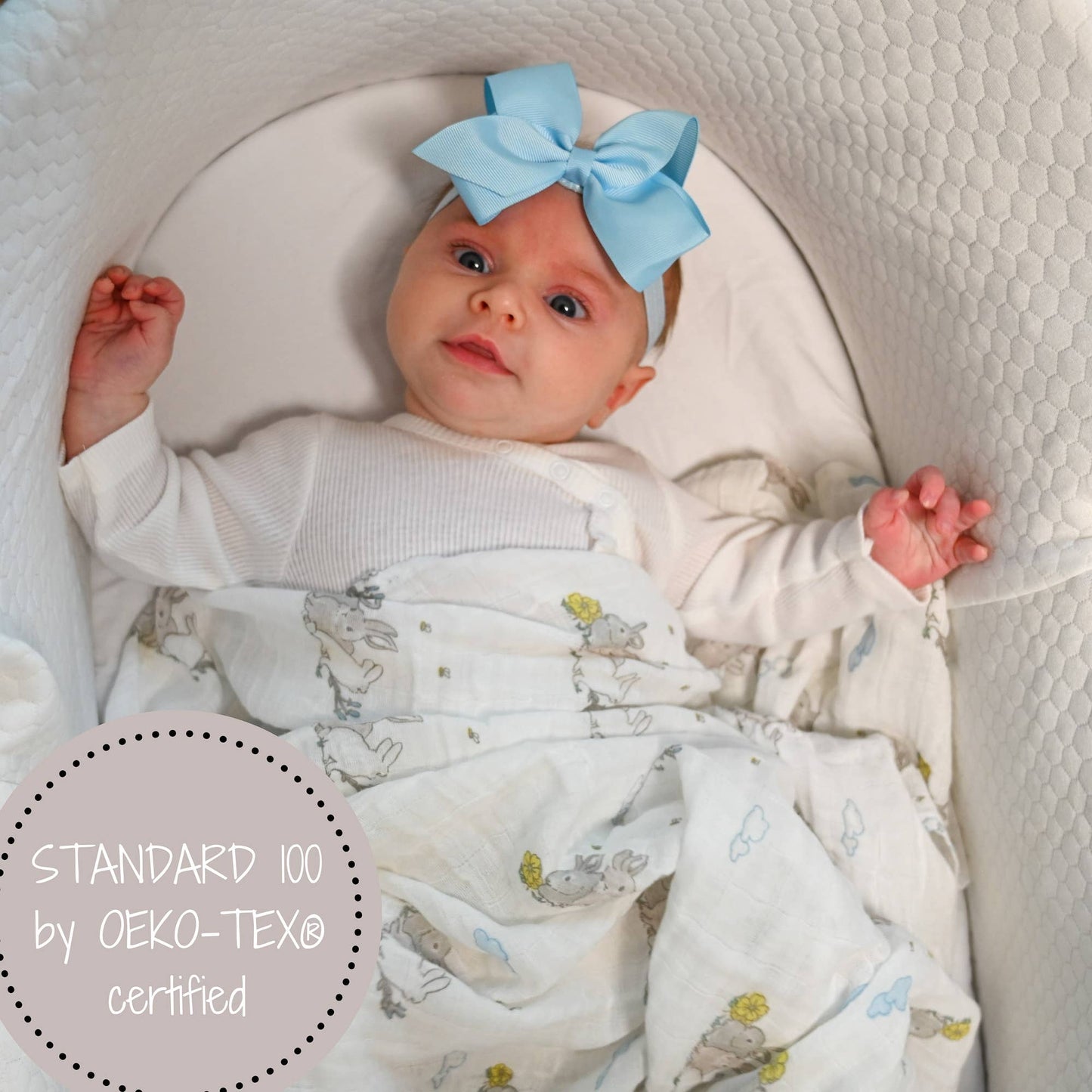 SomeBunny Loves You Easter Swaddle