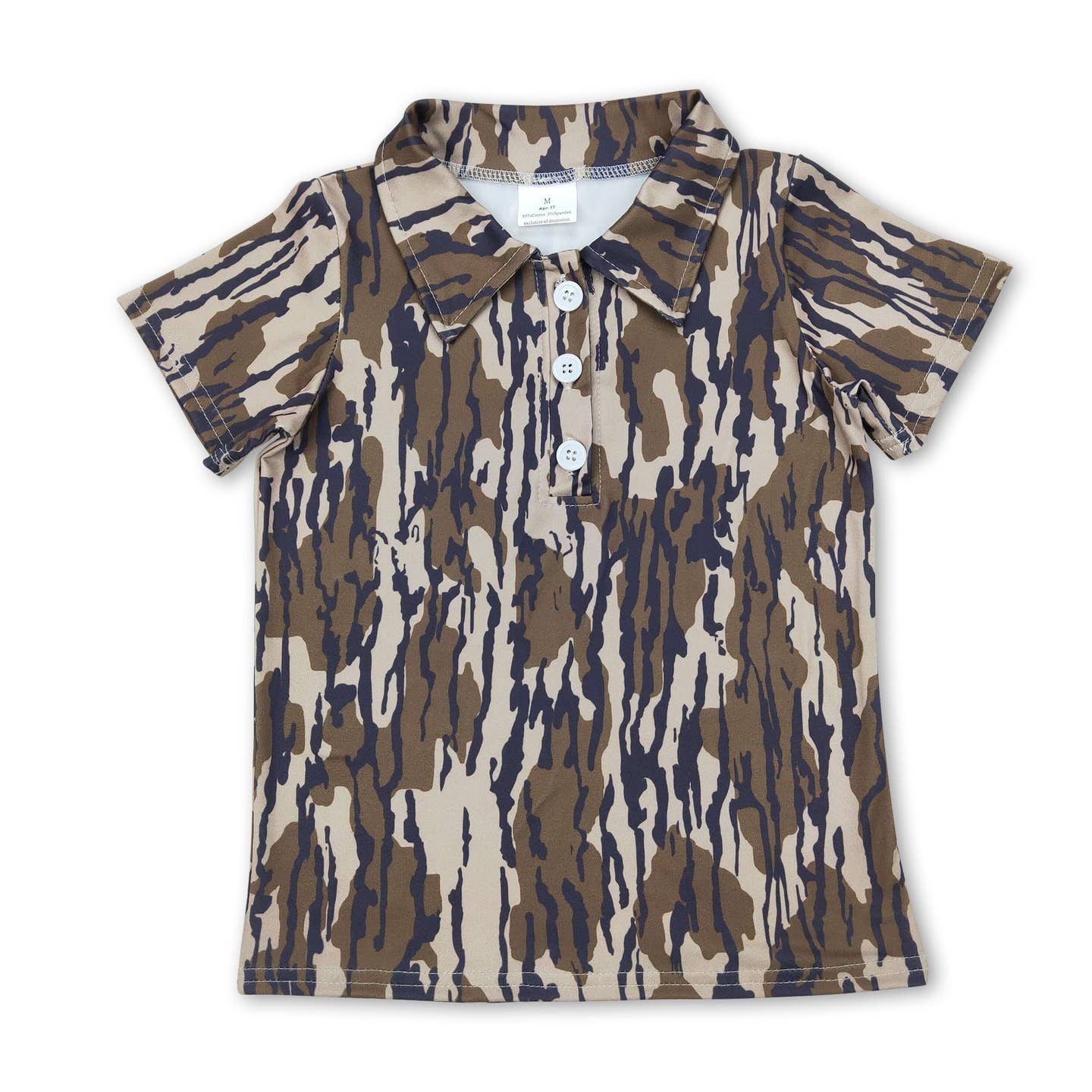 Bottomland Camo Polo