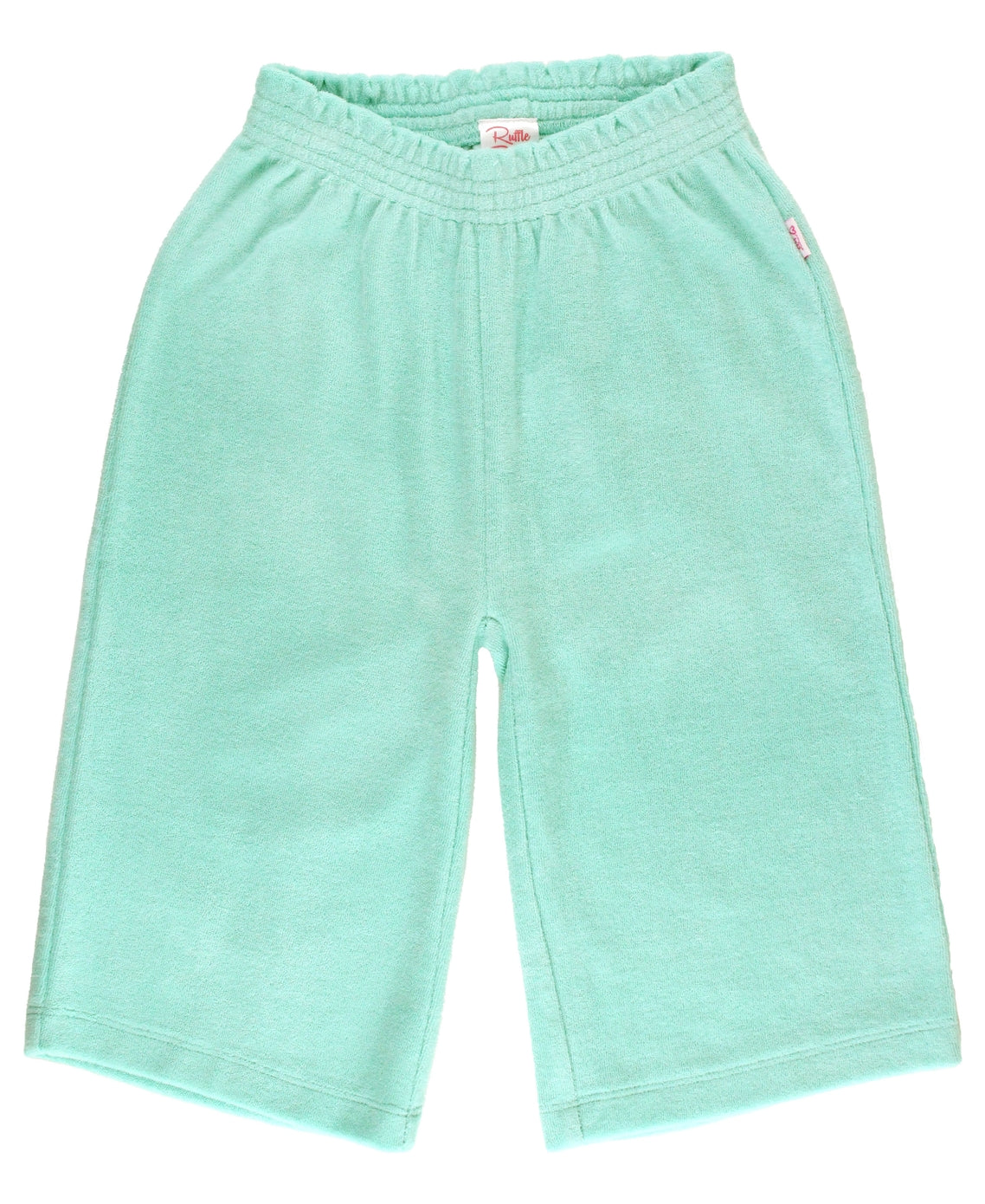 Girls Aqua Terry Knit Pants