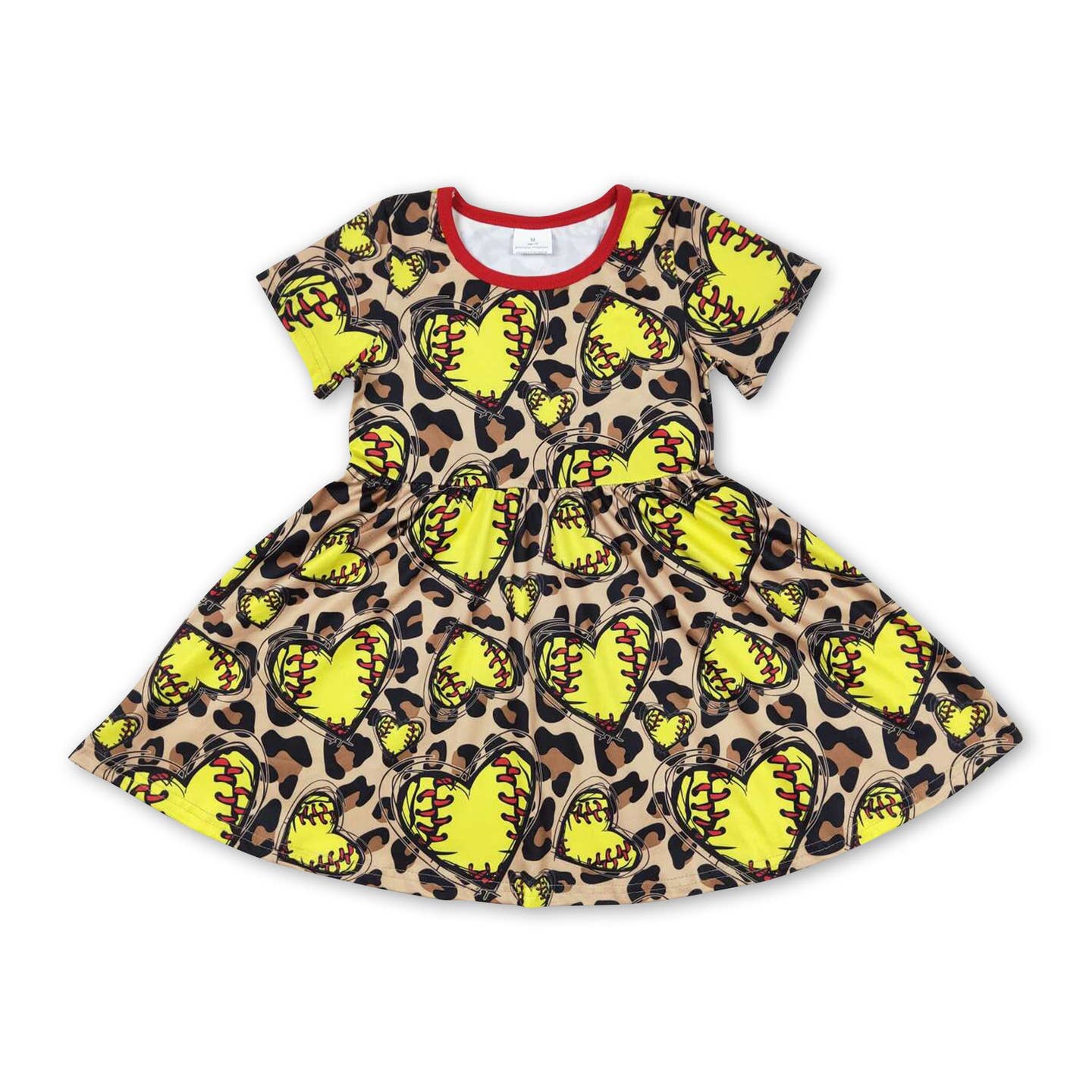 Leopard Softball Dress