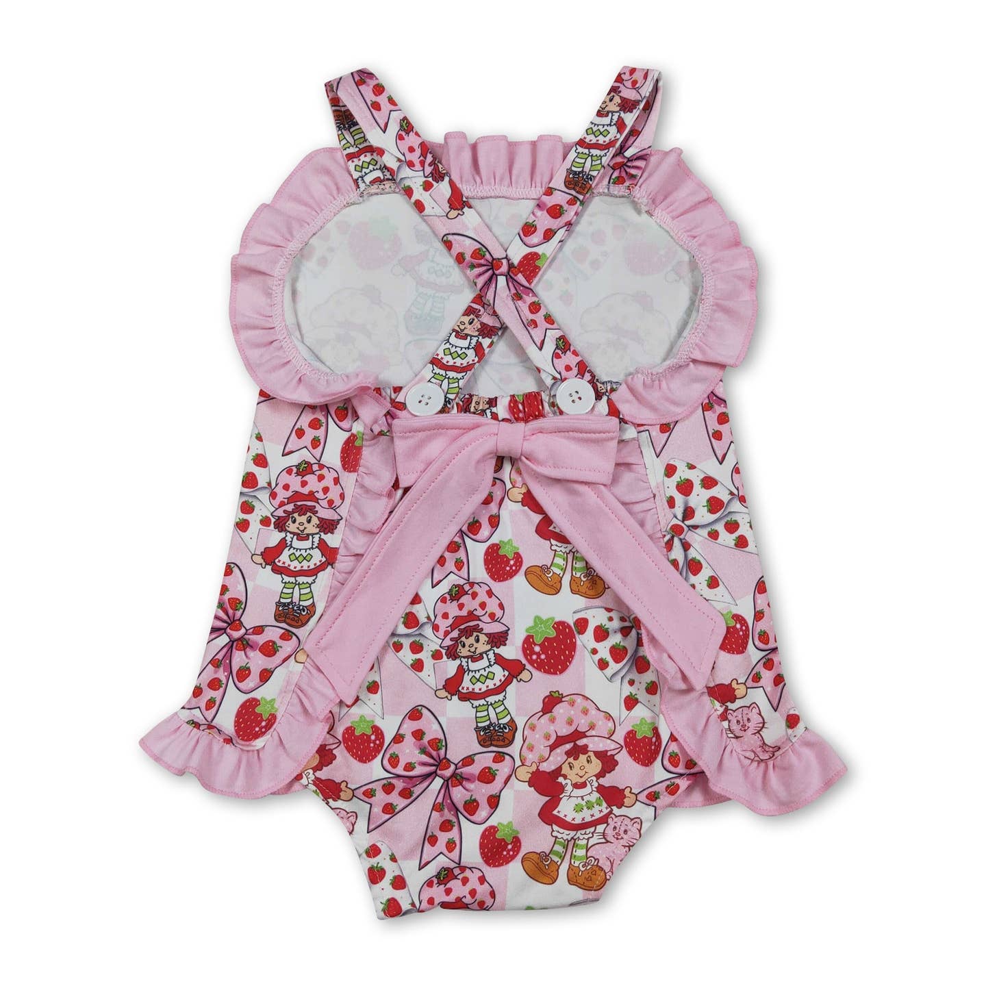 Strawberry Bow Cake Bubble
