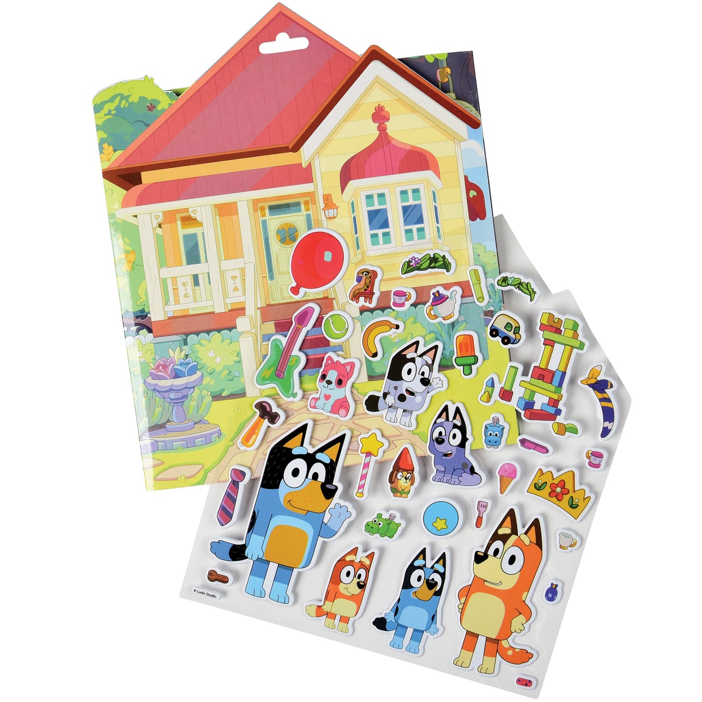 Blue Dog Sticker Playsets