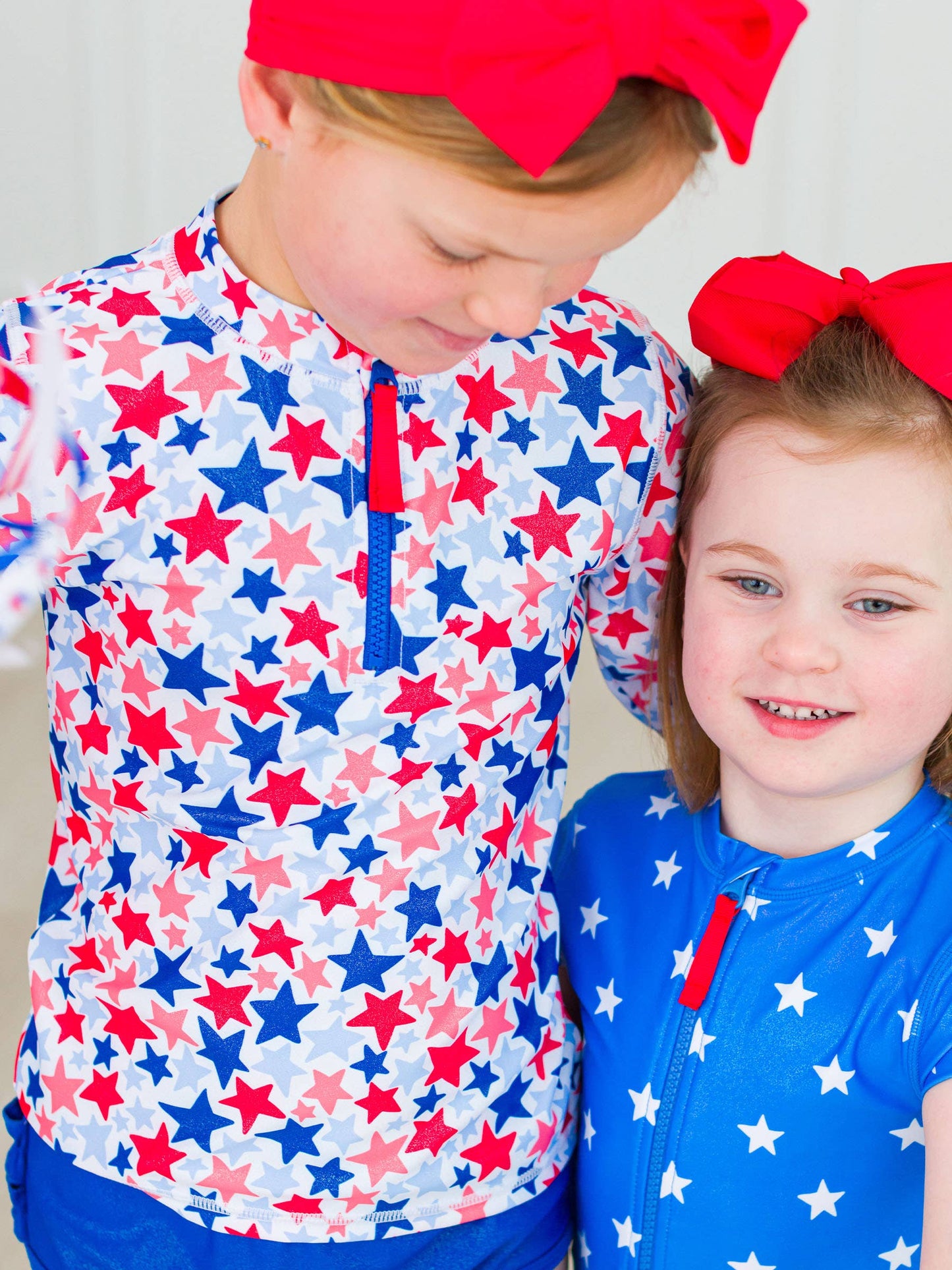 Girls Star-Spangled Long Sleeve Set