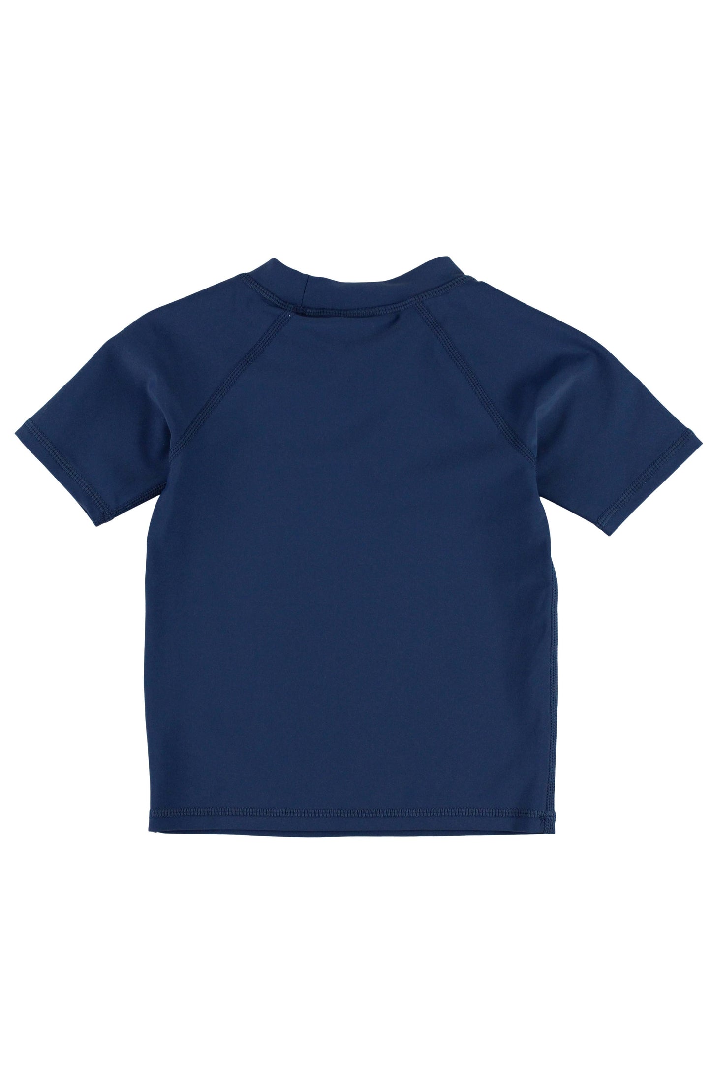 Boys Navy Short Sleeve Rash Guard