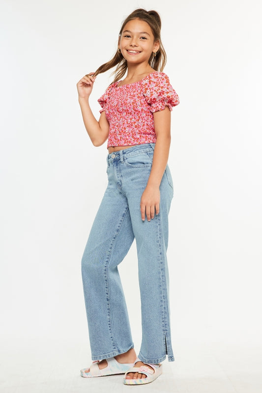 Aurora High Rise Wide Jeans