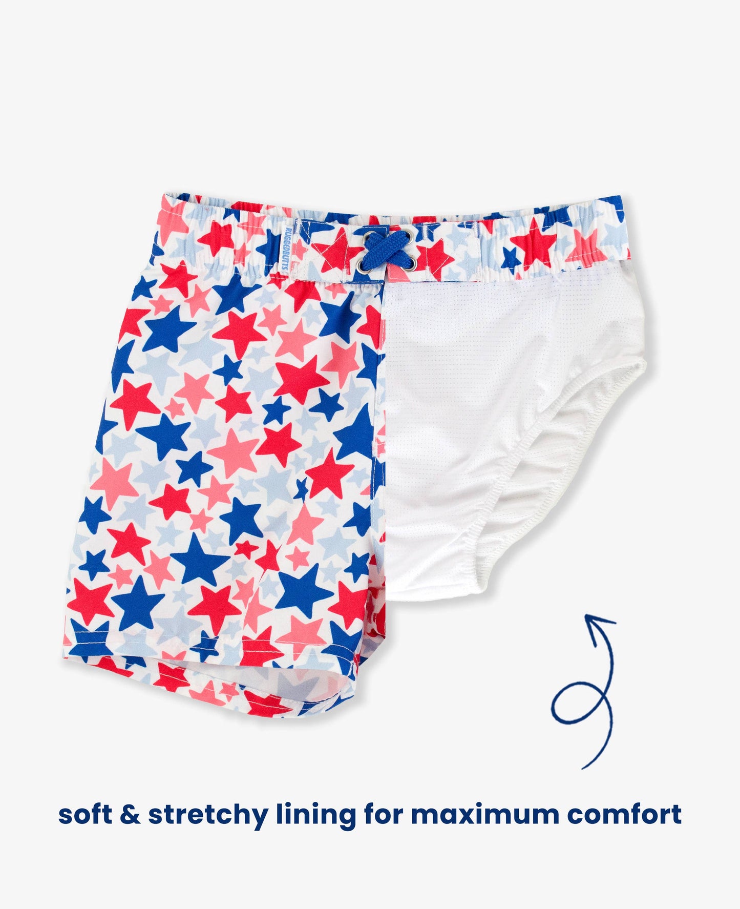 Star-Spangled Swim Trunks