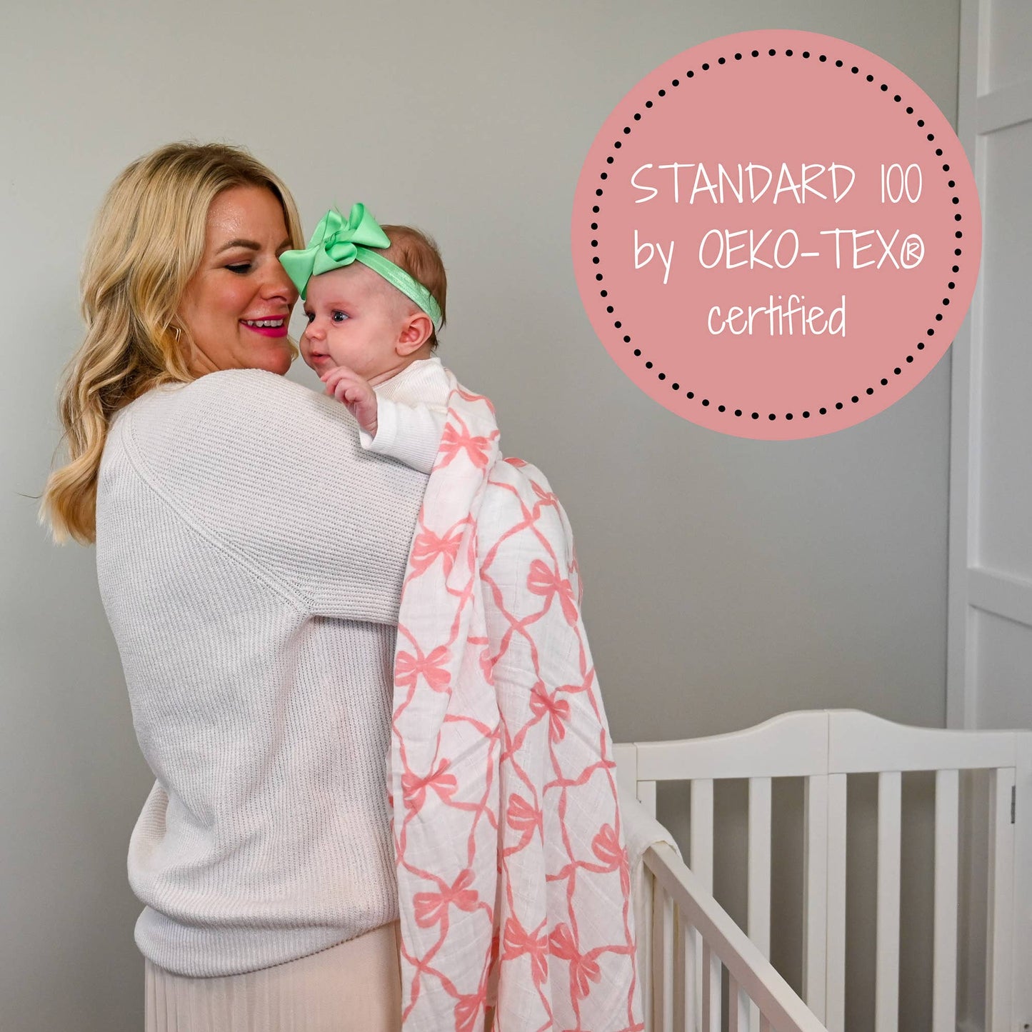 Beautiful Bows Swaddle
