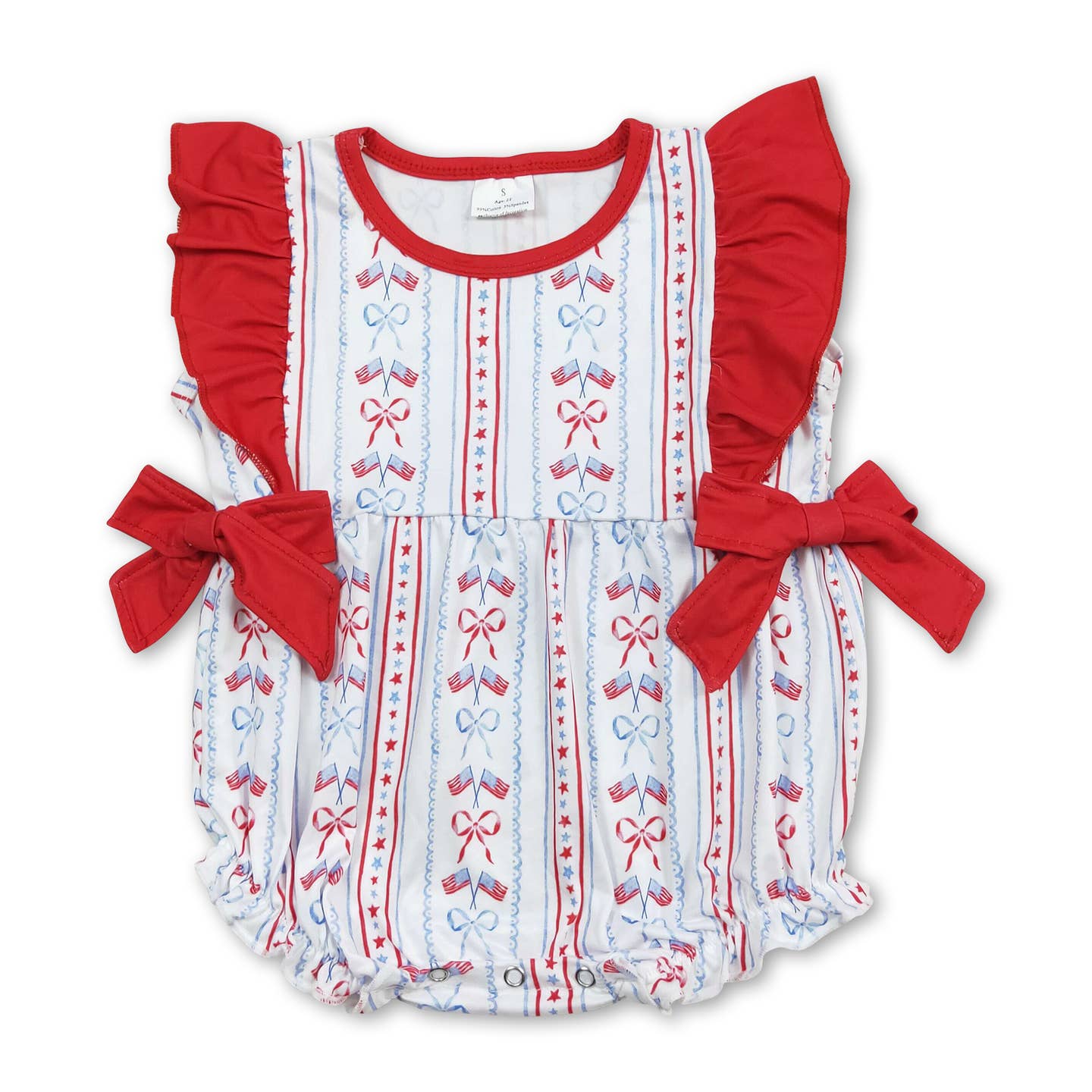 Patriotic Bow Bubble