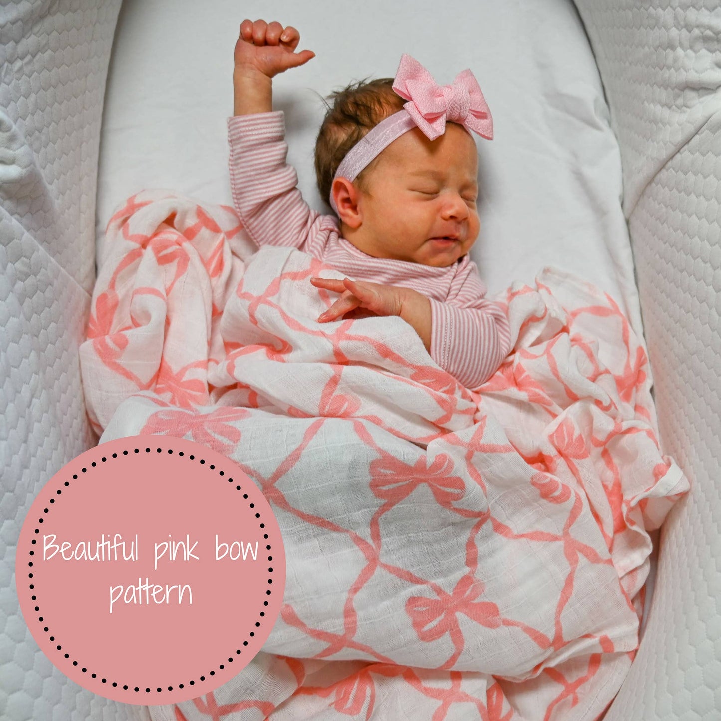 Beautiful Bows Swaddle