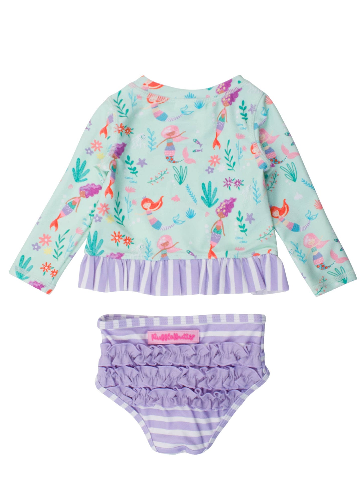 Mermaid Princess Long Sleeve Set