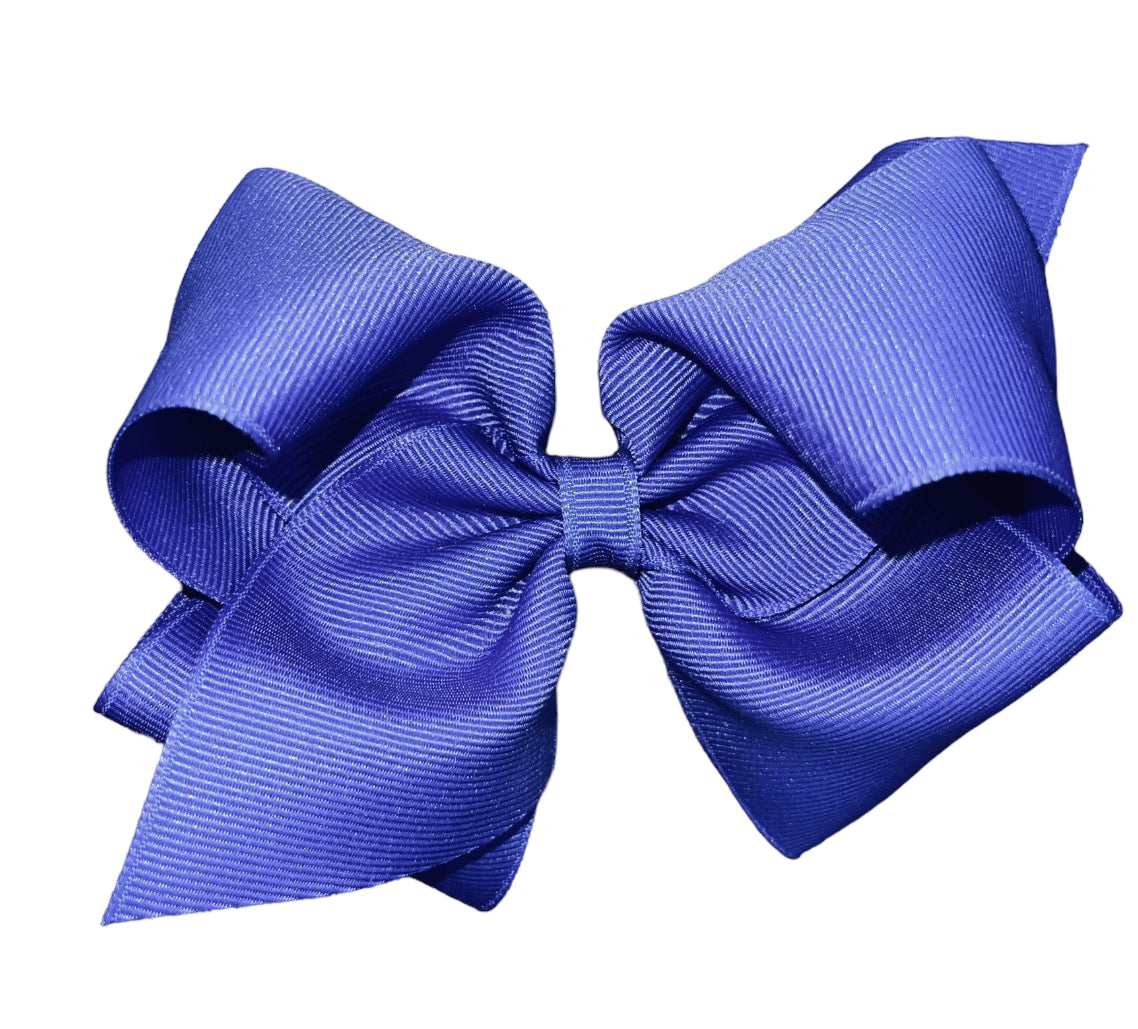 Purple Grosgrain Bows