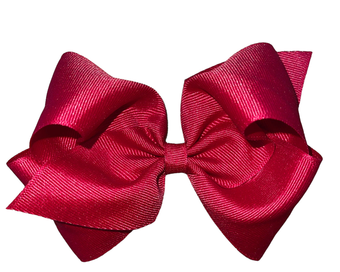 Red Grosgrain Bows