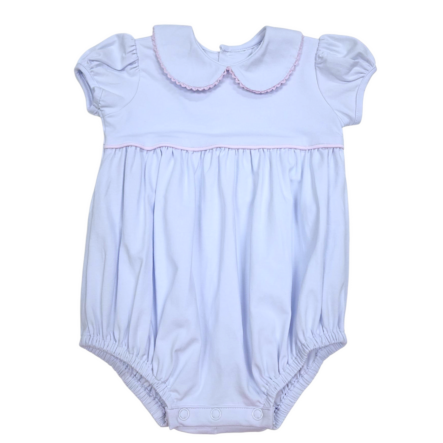 Girls Brady White & Pink Bubble
