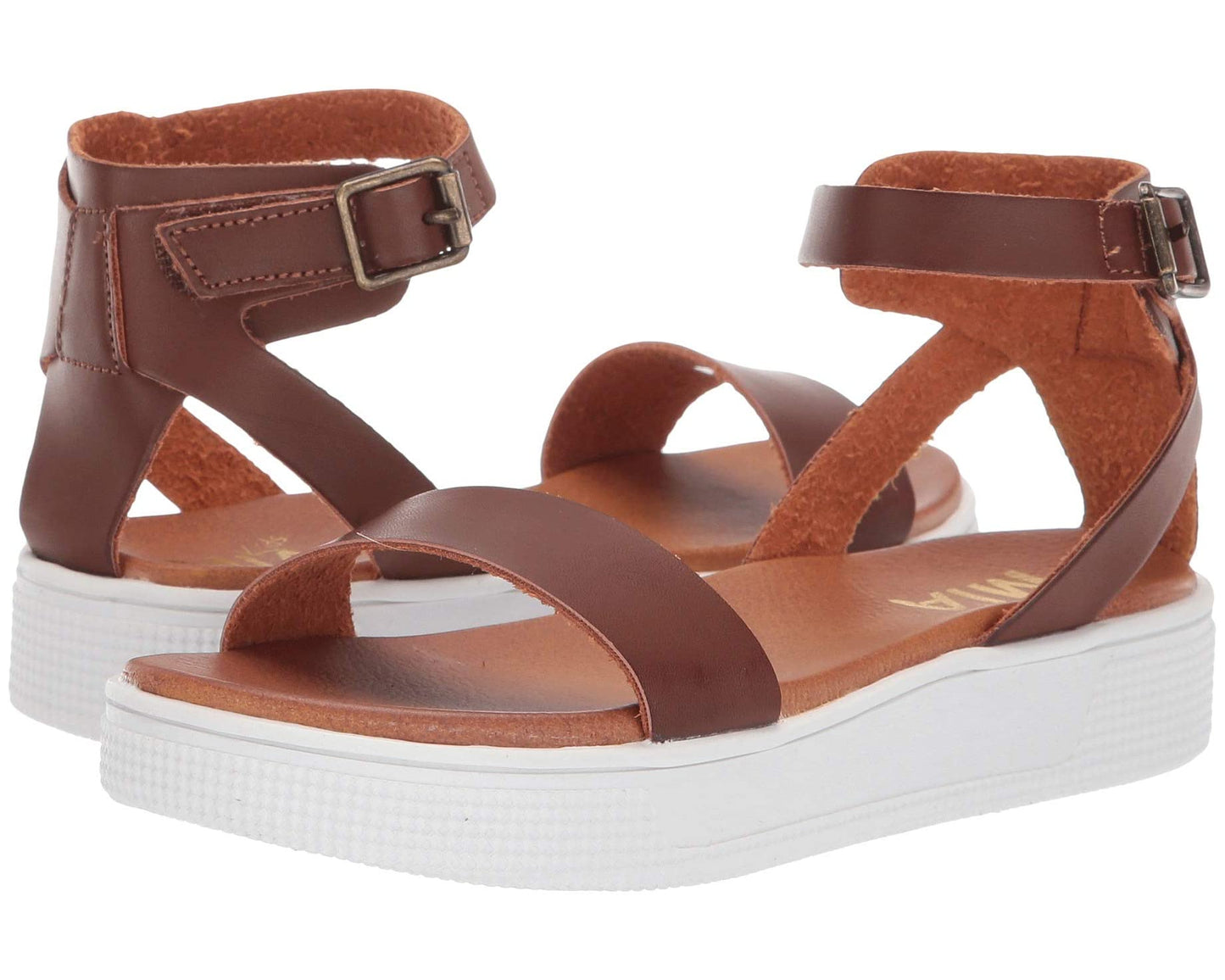 Little Ellen Cognac Sandals