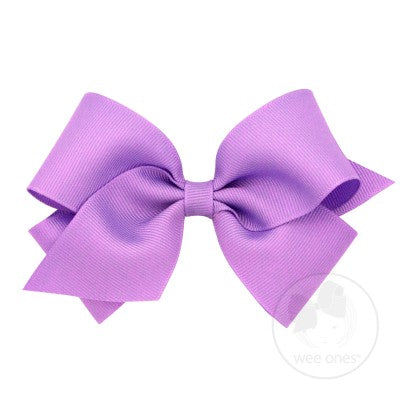 Purple Grosgrain Bows