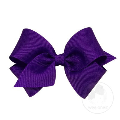 Purple Grosgrain Bows