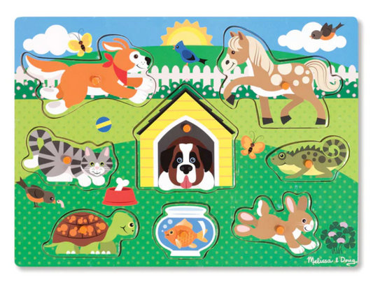 Pets Peg Puzzle