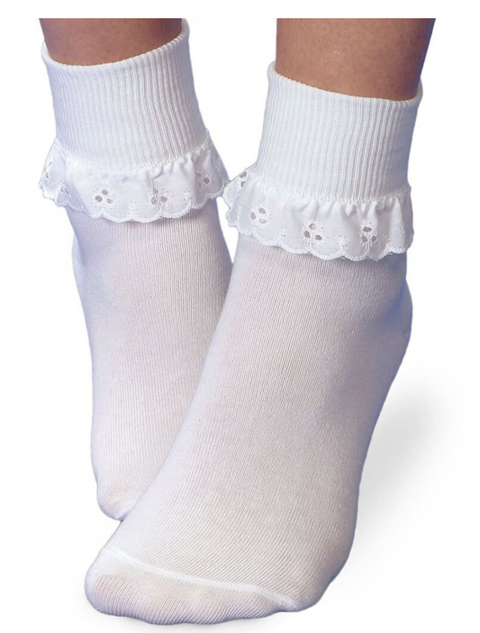 Eyelet Cuff Socks
