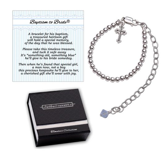 Boys Baptism To Bride Bracelet