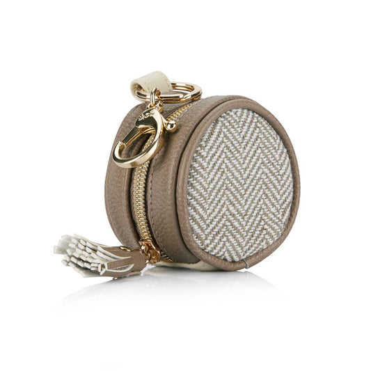 Vanilla Latte Diaper Bag Pod Keychain
