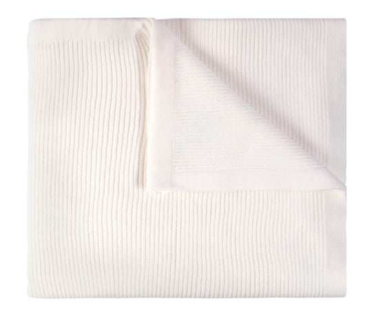 Ribbed Knit Blanket