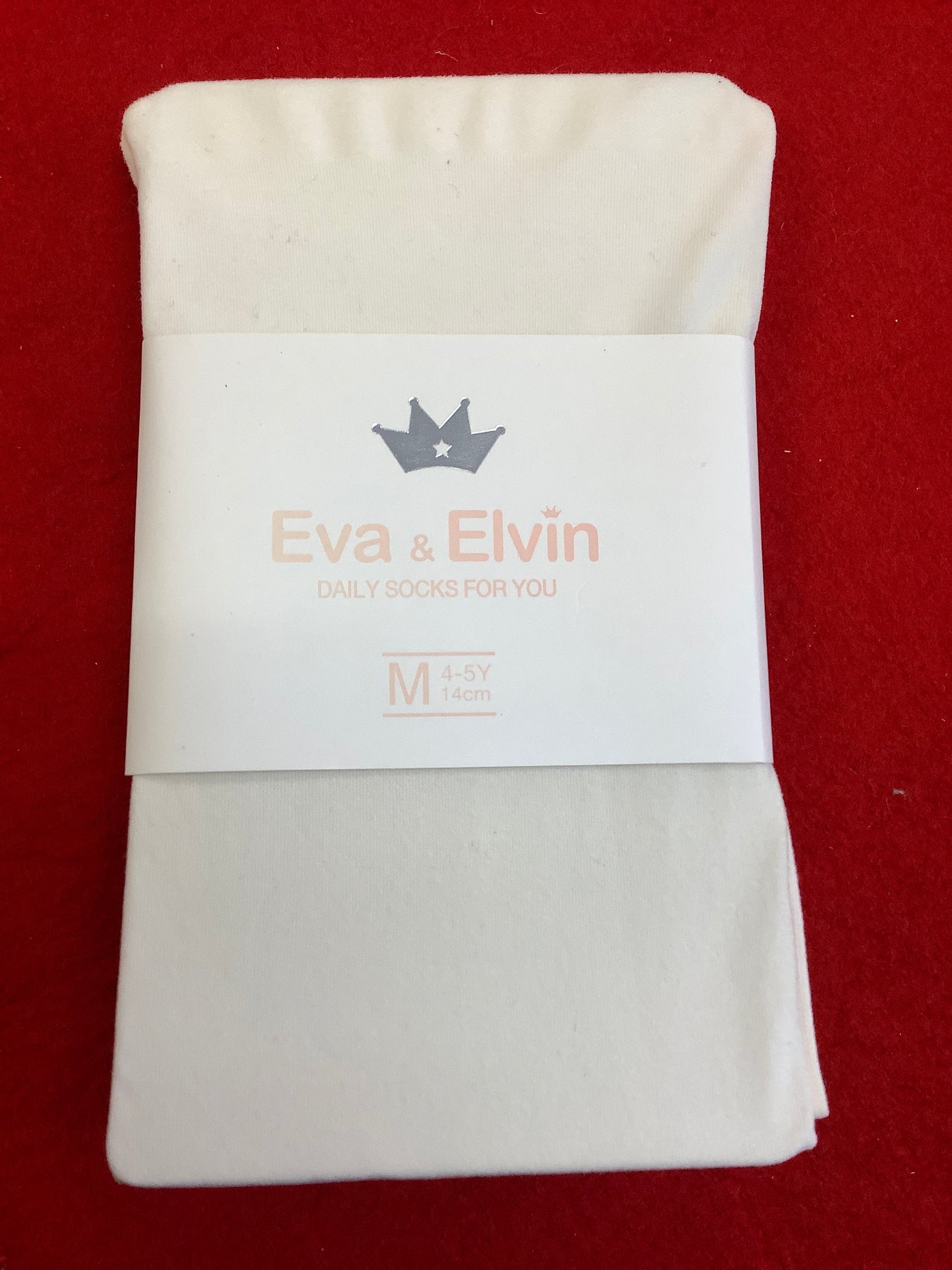 Eva & Elvin Ivory Footless Tights