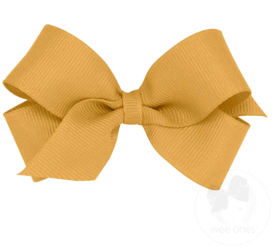 Yellow Grosgrain Bows