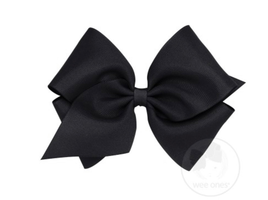 Black Grosgrain Bows