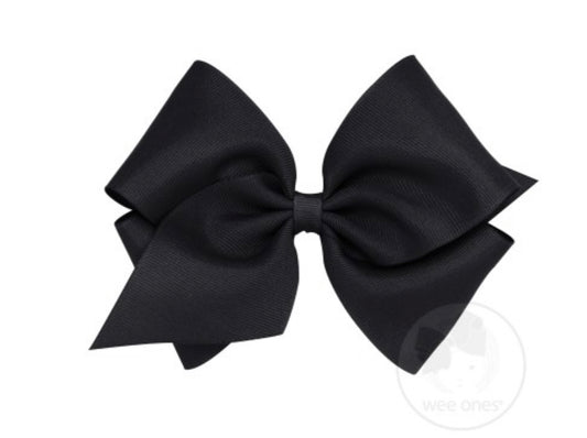 Black Grosgrain Bows
