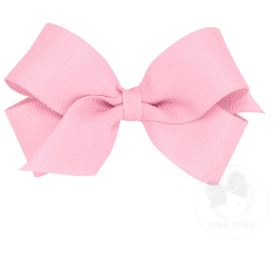 Pink Grosgrain Bows