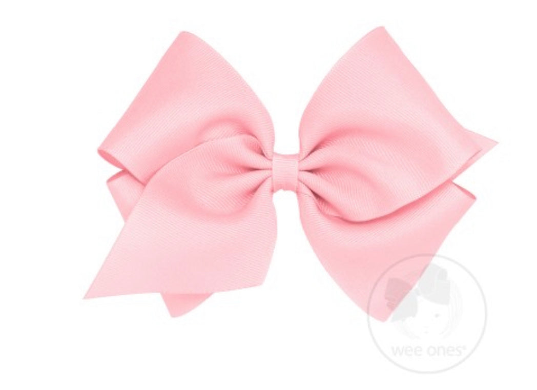 Pink Grosgrain Bows
