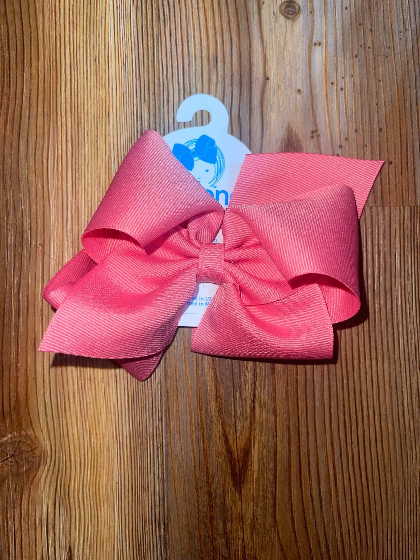 Pink Grosgrain Bows
