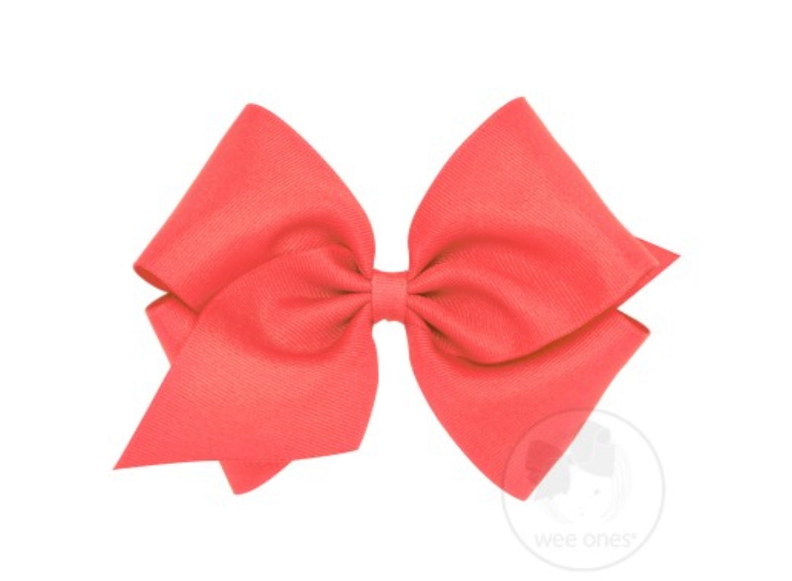 Pink Grosgrain Bows
