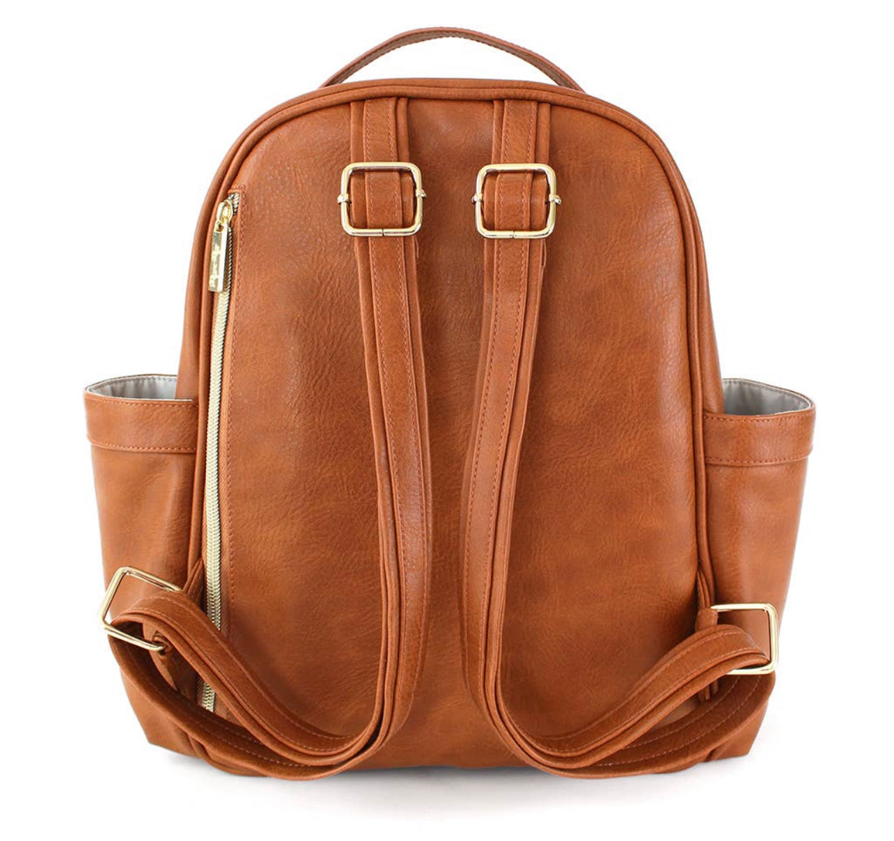 Cognac Itzy Mini Diaper Bag Backpack
