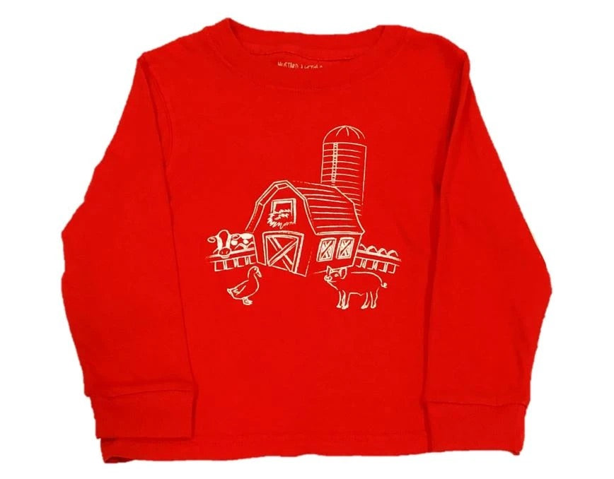Red Barn Long Sleeve T-Shirt