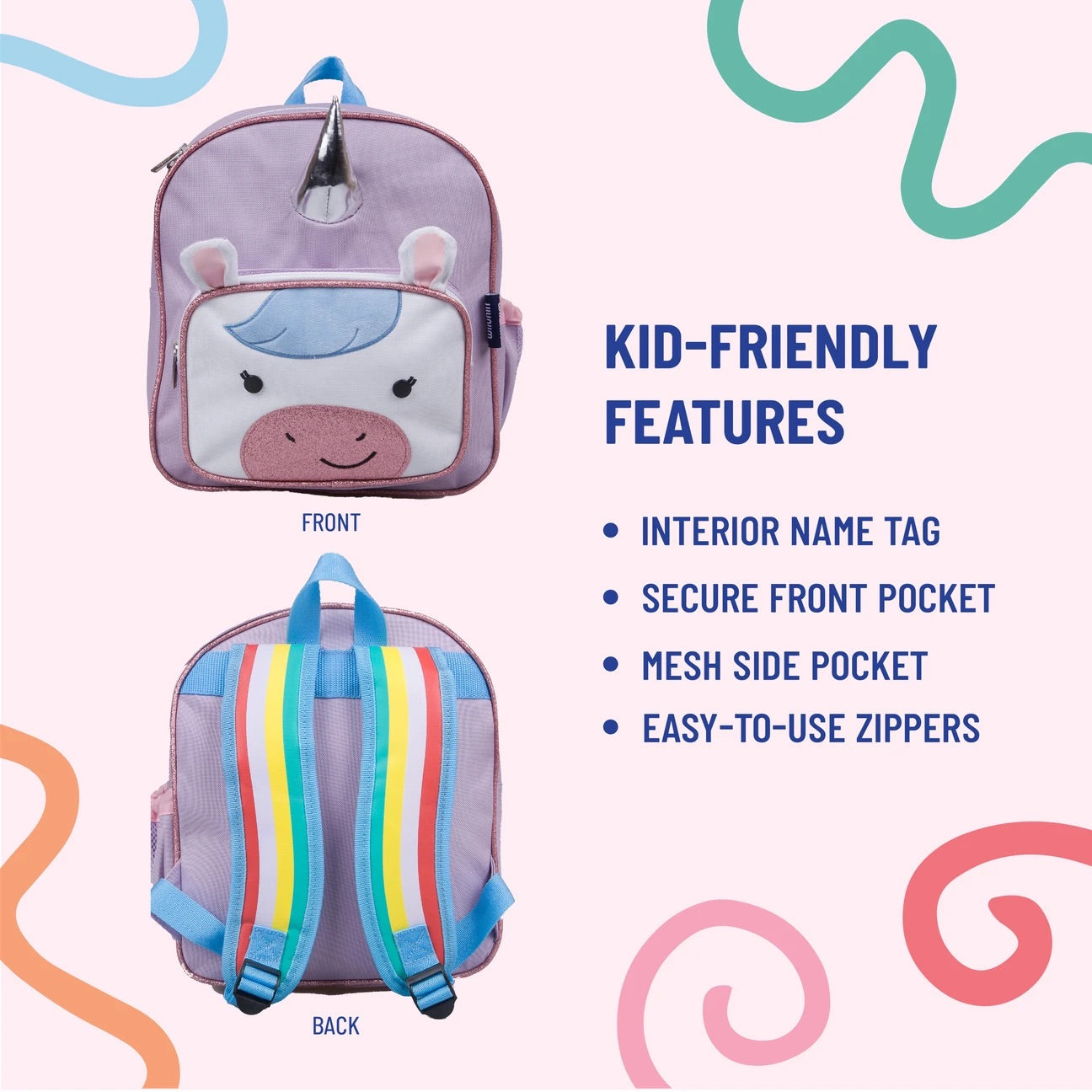 Wild Bunch Unicorn Backpack
