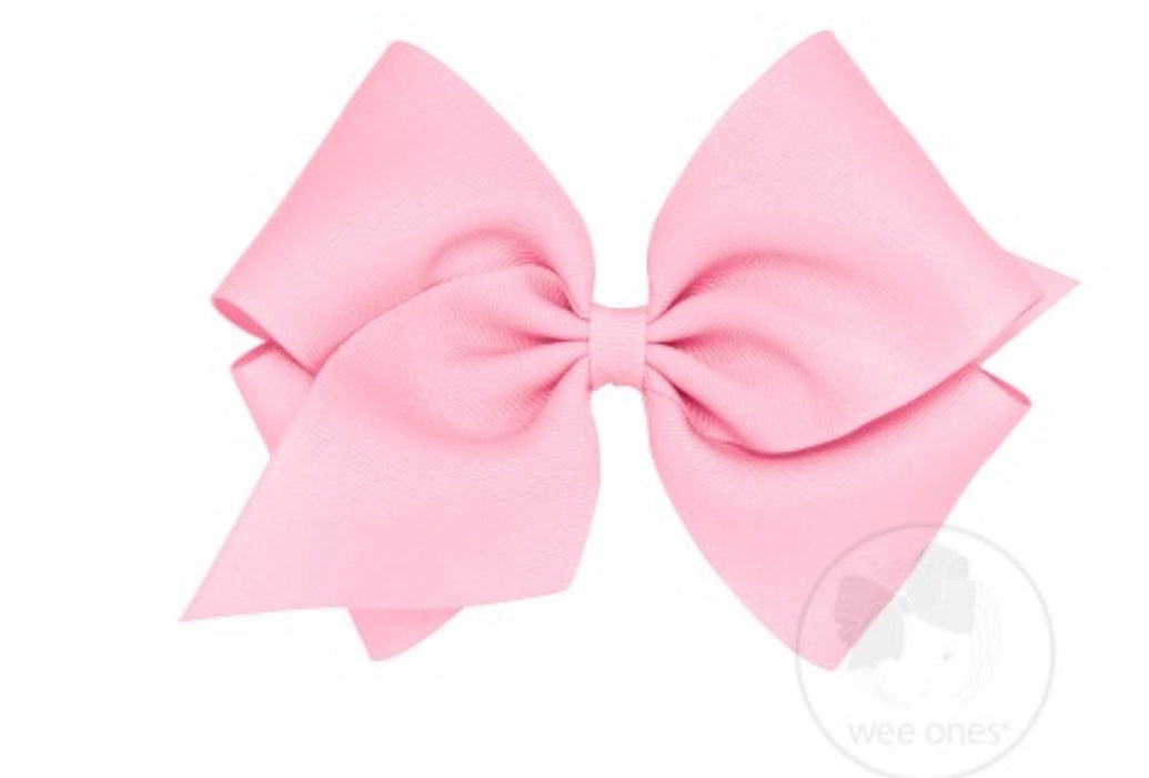 Pink Grosgrain Bows
