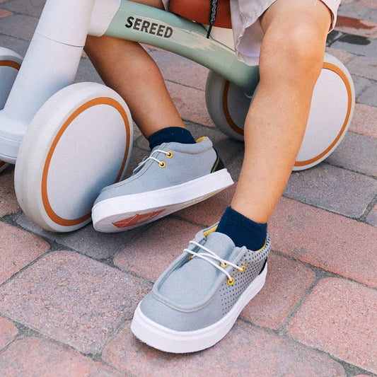 Parker Grey Slip On Shoes